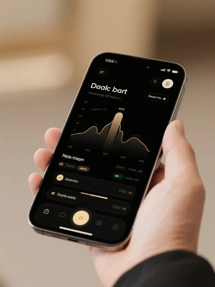 手机App界面展示